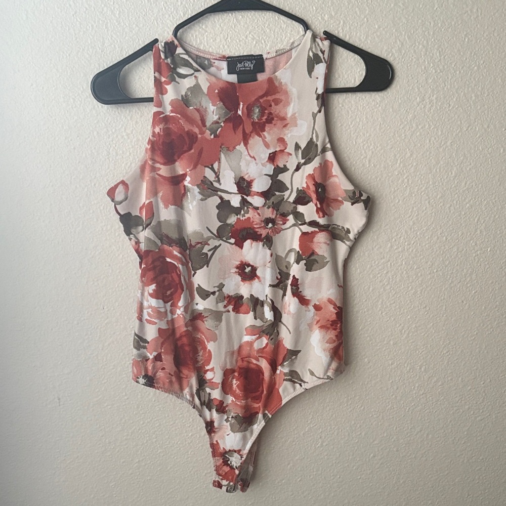 Floral Sleeveless Bodysuit